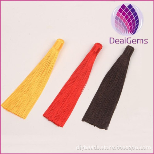 High-grade silk cord tassel for jewelry